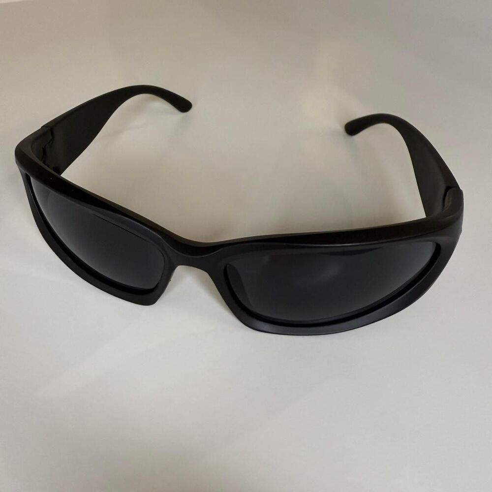 Black shield sunglasses